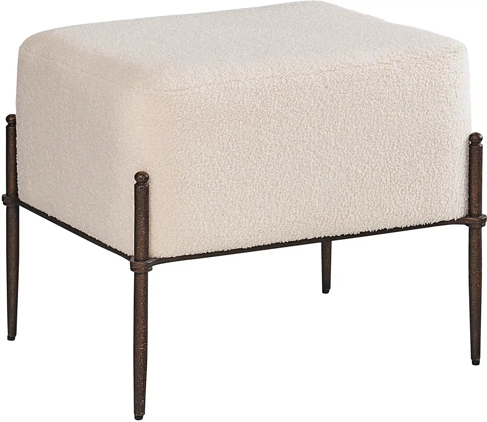 b04332caf6a6c9eda97608b250e1df70 Caroline Shearling Natural Stool - Image 1