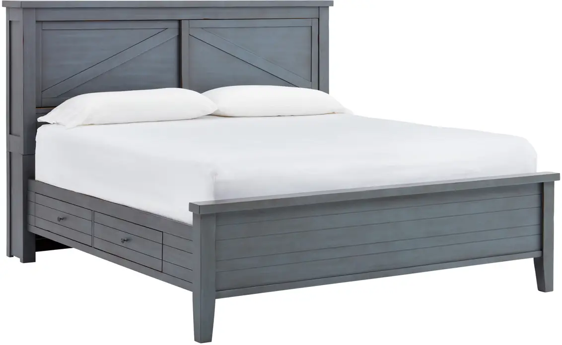 b06718516fcbf61ca776a78f9caf0f9a Pinebrook Bookcase Bed I629BRGRP1 - Image 1