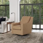 Murph Leather Swivel Glider - Image 3