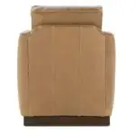 Alba Leather Swivel Chair - Image 4