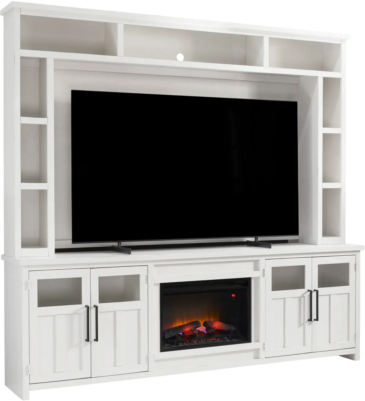 dc89fccdad7e5704054c89fb2db191af Finnegan 98" Fireplace Console - Image 1