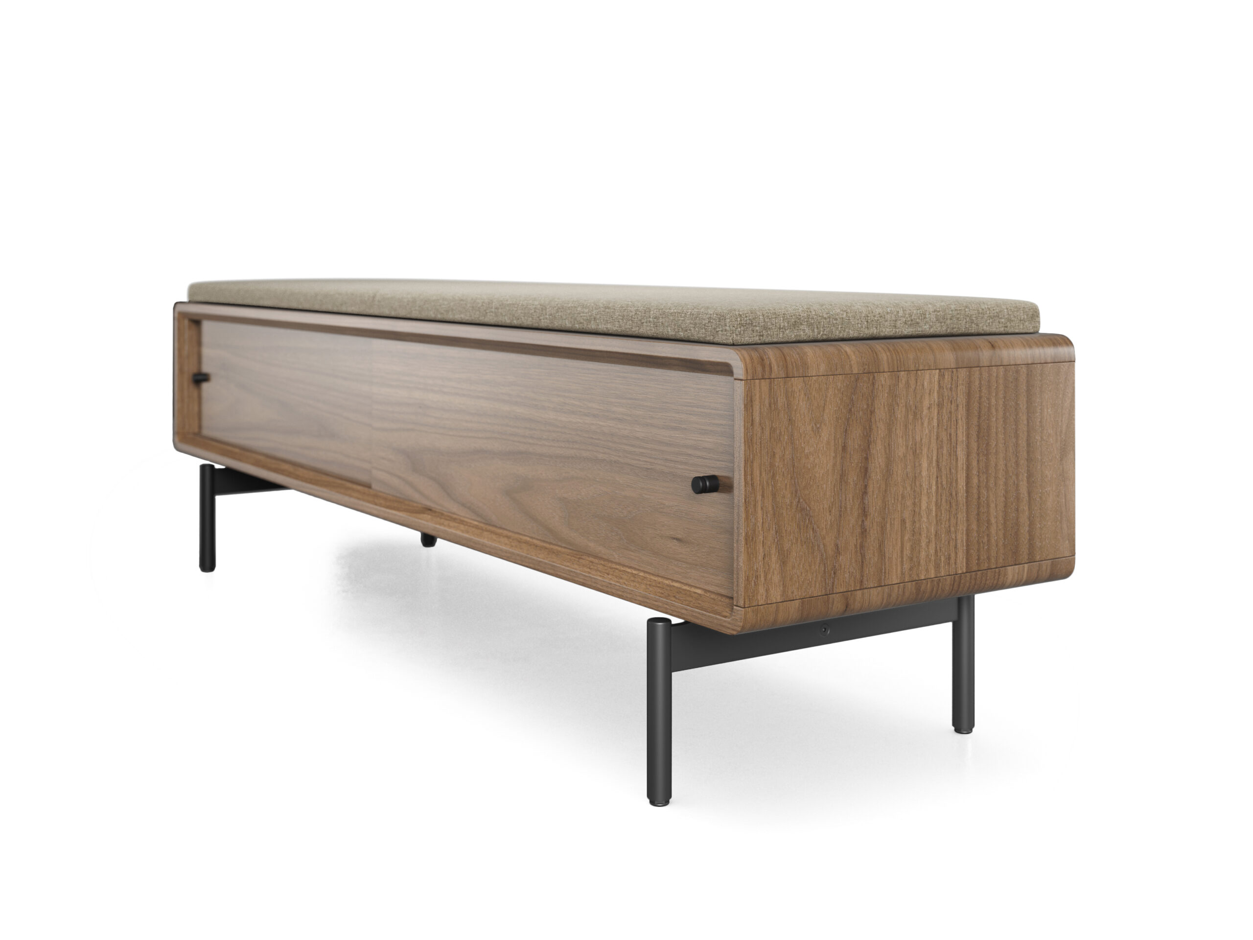 e4aa49d069af6b919a33ecb3d862973e LINQ Bedroom 9101 Storage Bench | Fabric - Image 1