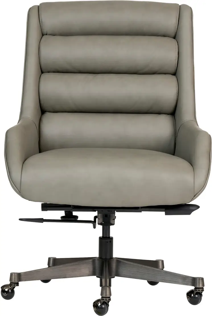 f8224a122602bc9f367e286e8614b395 Drew Exec Chair Luxe Grey - Image 1