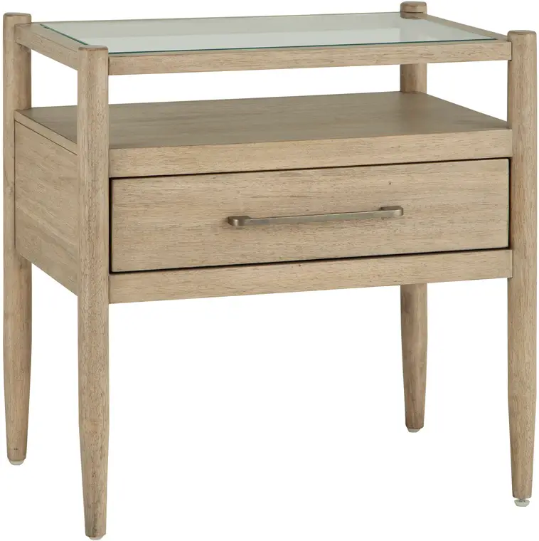 f9c8601518fa474cdcb6f91948e9610c Shiloh 1 Drawer Nightstand - Image 1