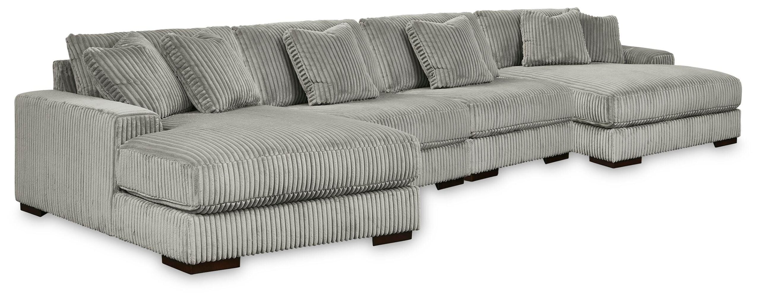 fac3bbdbc56e59c24a69b3e96d993dd3 Lindyn 4-Piece Sectional with Double Chaise - Image 1