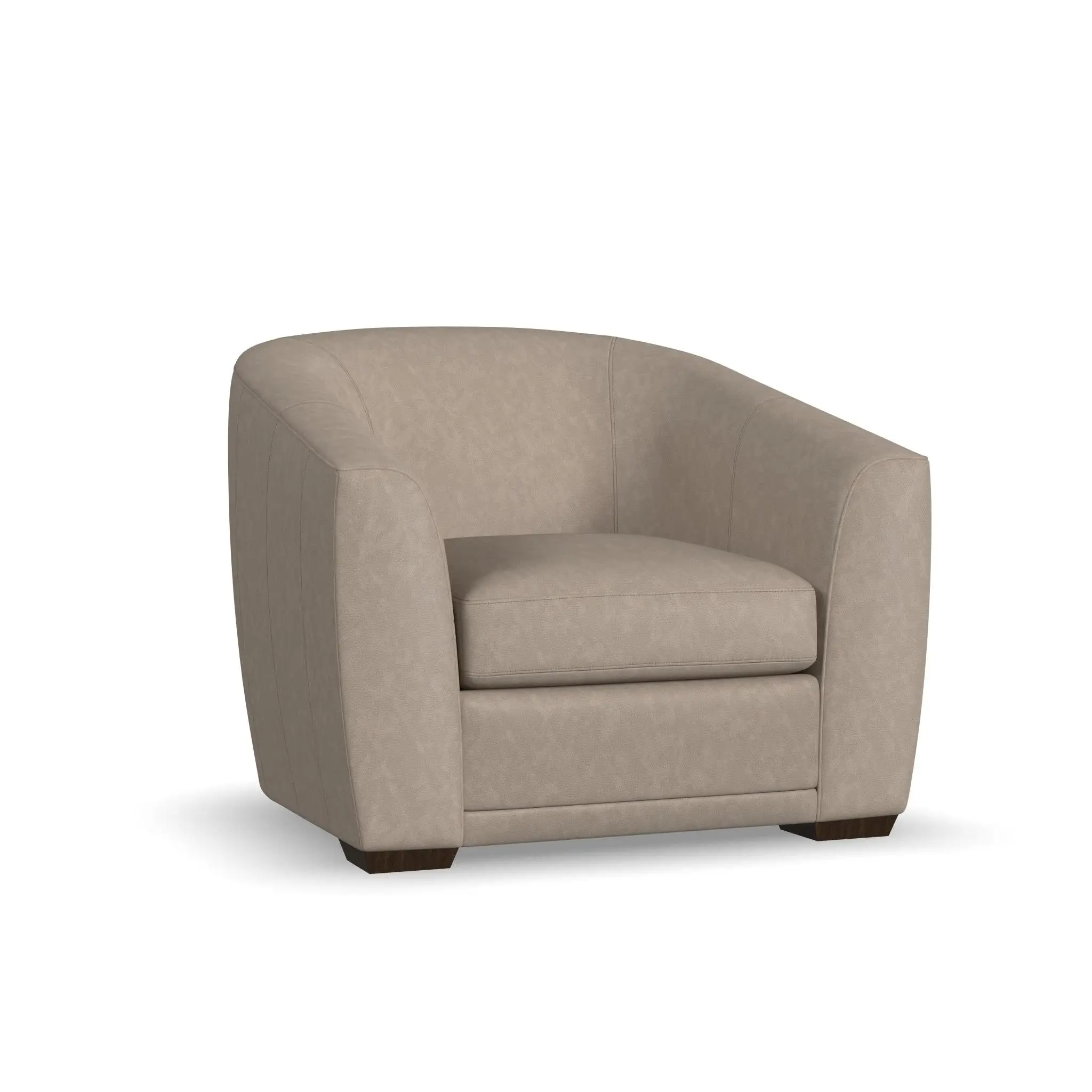 fd053735c6f53bc00df24a549f2f2533 Jewel Fabric & Leather Chair - Image 1