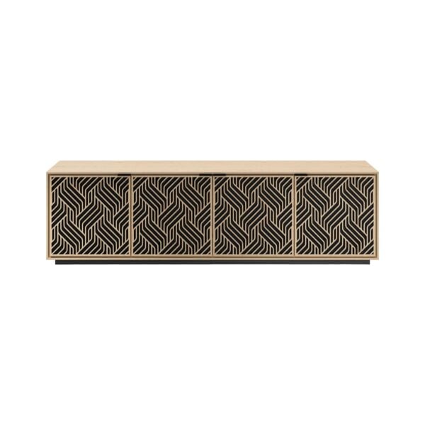 elements 8703 we media + storage cabinet