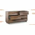 kava bedroom 9686 6 drawer dresser