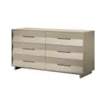 kava bedroom 9686 6 drawer dresser