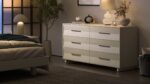 kava bedroom 9686 6 drawer dresser