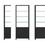 linea 580022 2 shelf system | 64" wide