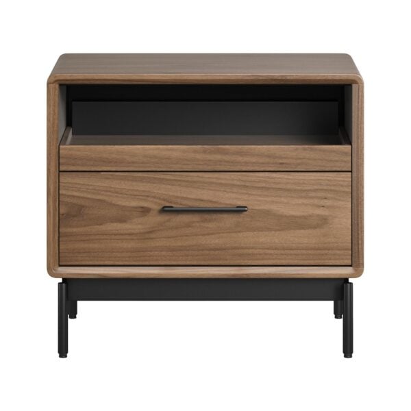 linq bedroom 9182 28 inch nightstand