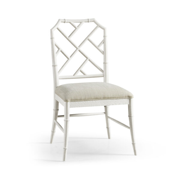 saros chippendale bamboo side chair
