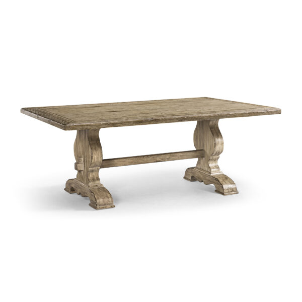 sagehill rectangular trestle table