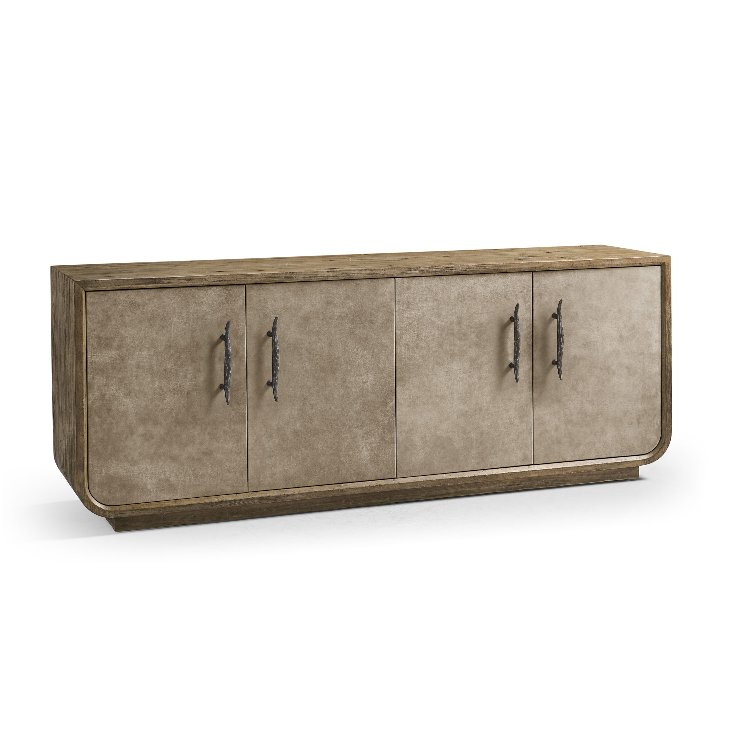 stone ridge leather credenza light stone ridge leather credenza light