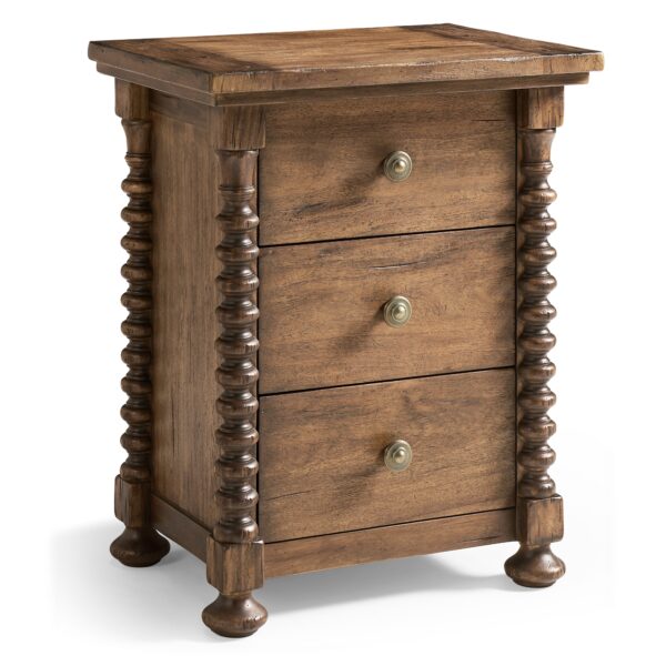 tamarisk 3 drawer nightstand