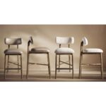 stone ridge upholstered stool