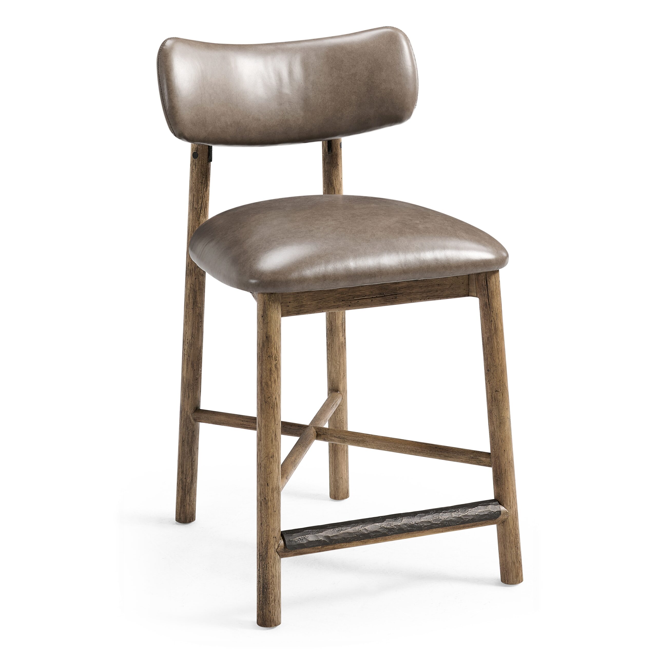 stone ridge leather stool stone ridge leather stool