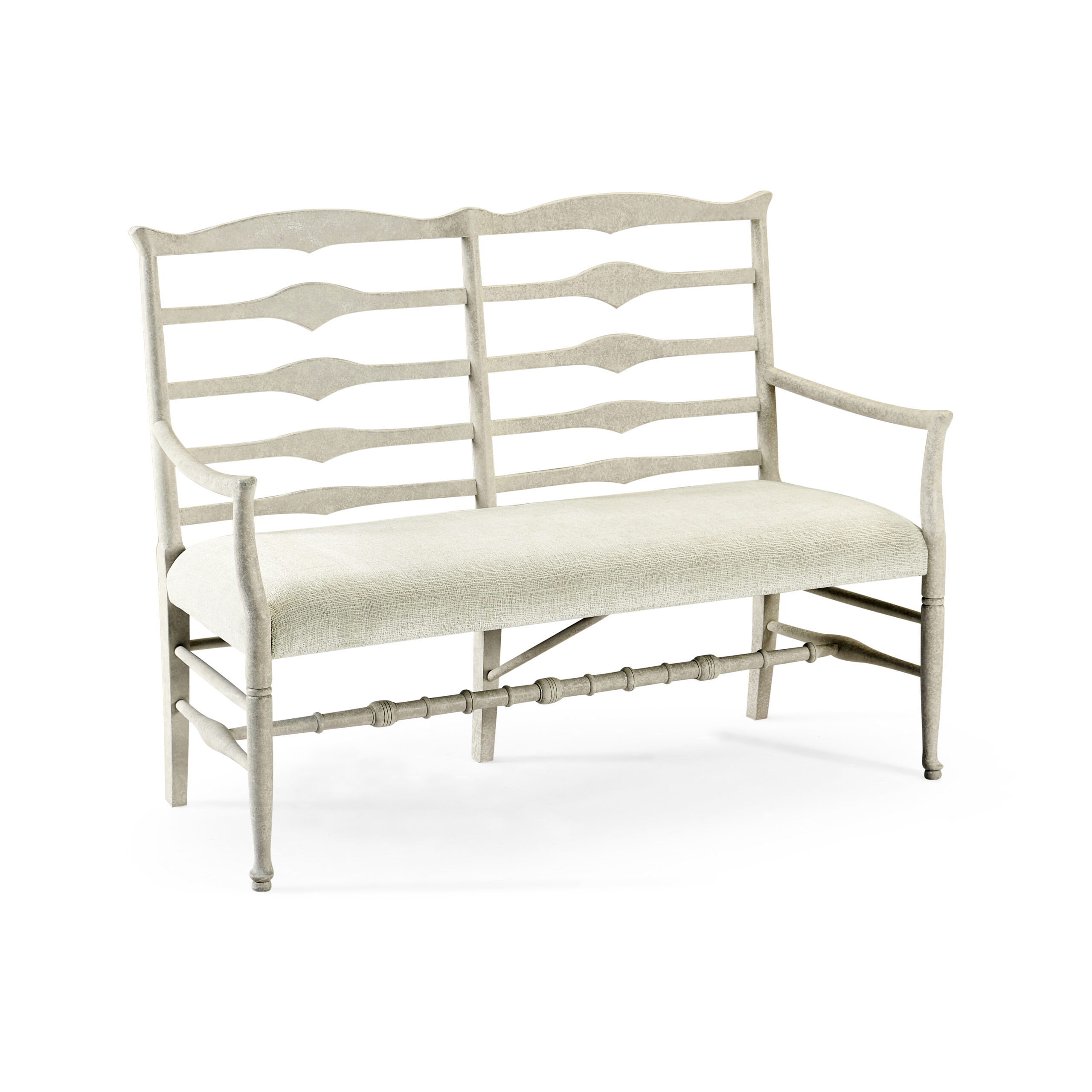 casual ladderback bench casual ladderback bench