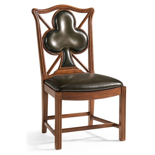 playing card side chair