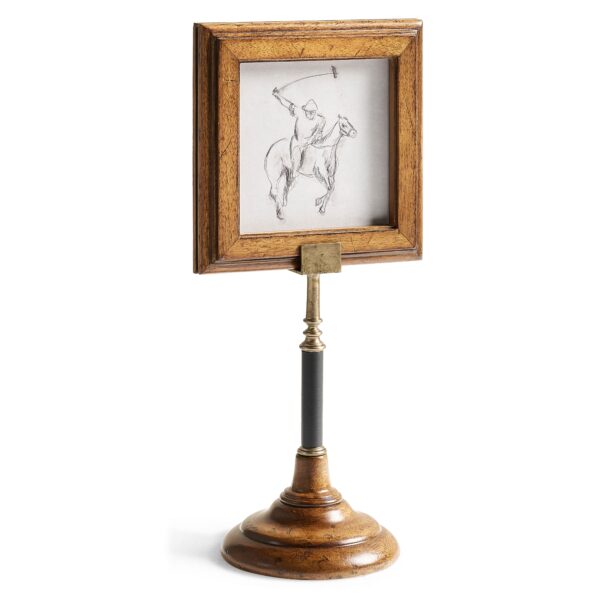 orsman walnut picture frame stand