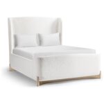 keel upholstered bed