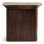 terra rectangular side table