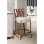 ampney toasted oak stool