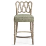 ampney grey oak bar stool