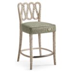 ampney grey oak bar stool