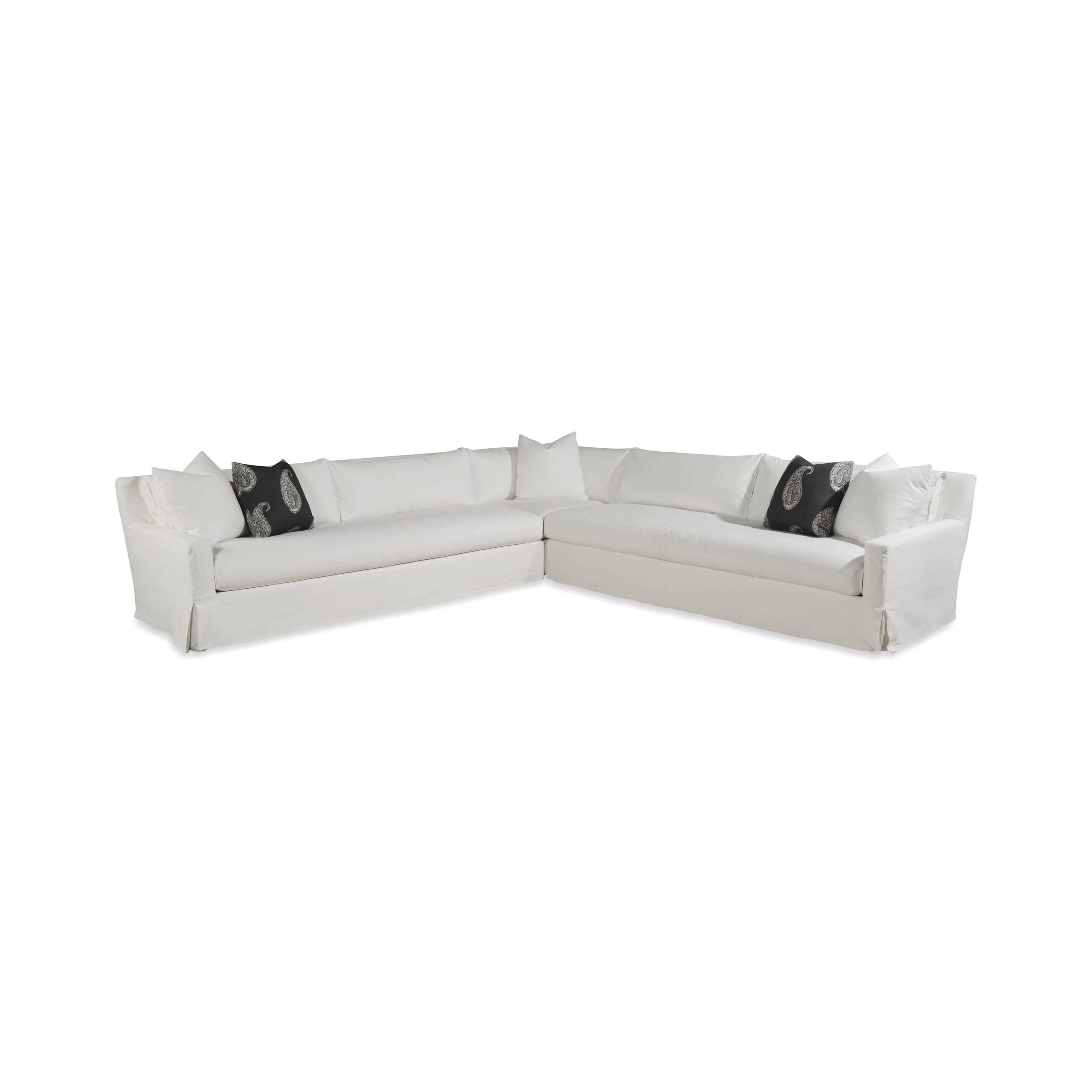 cavalier slipcovered sectional sofa cavalier slipcovered sectional sofa