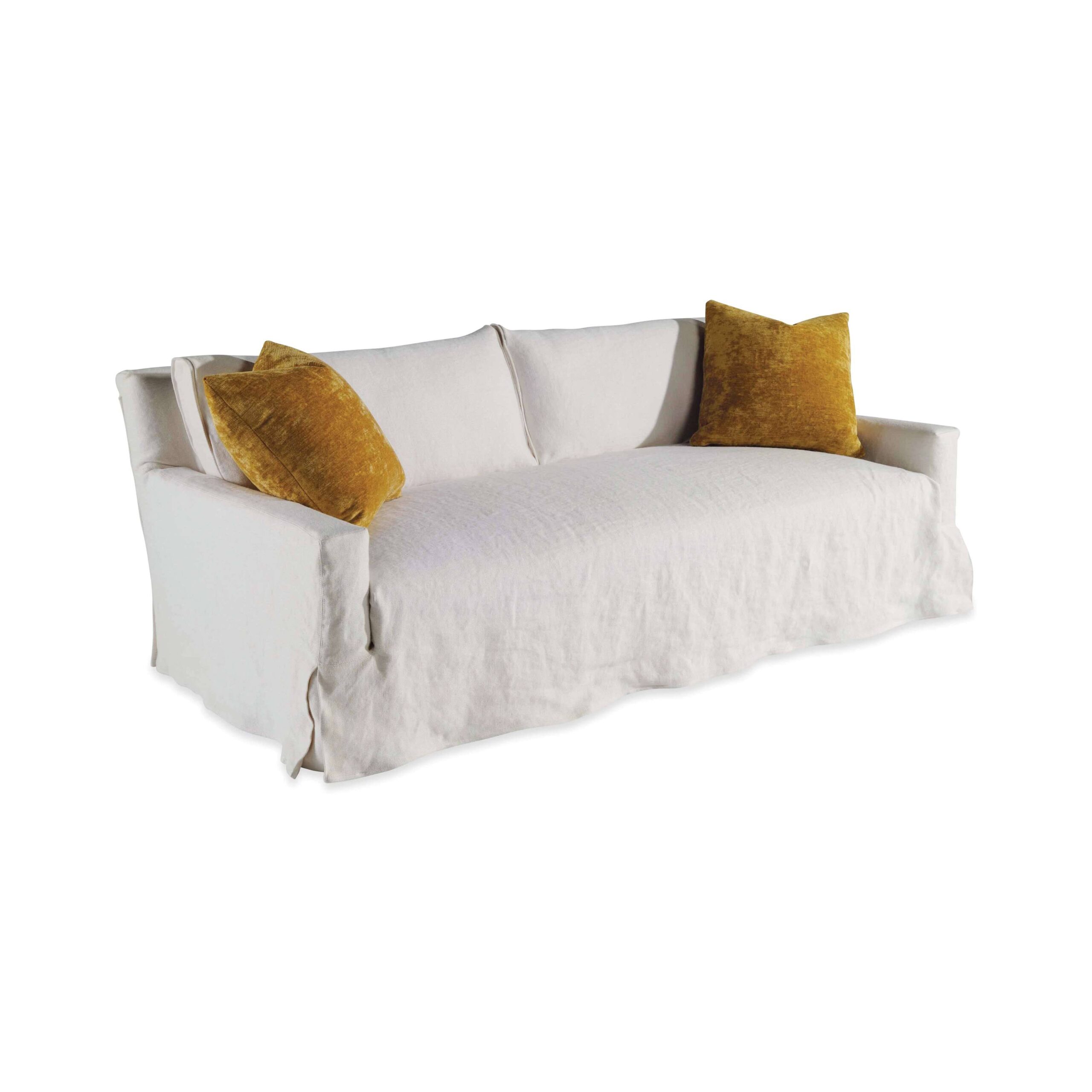 courtier slipcovered mini sofa courtier slipcovered mini sofa