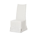 linger slipcovered dining chair
