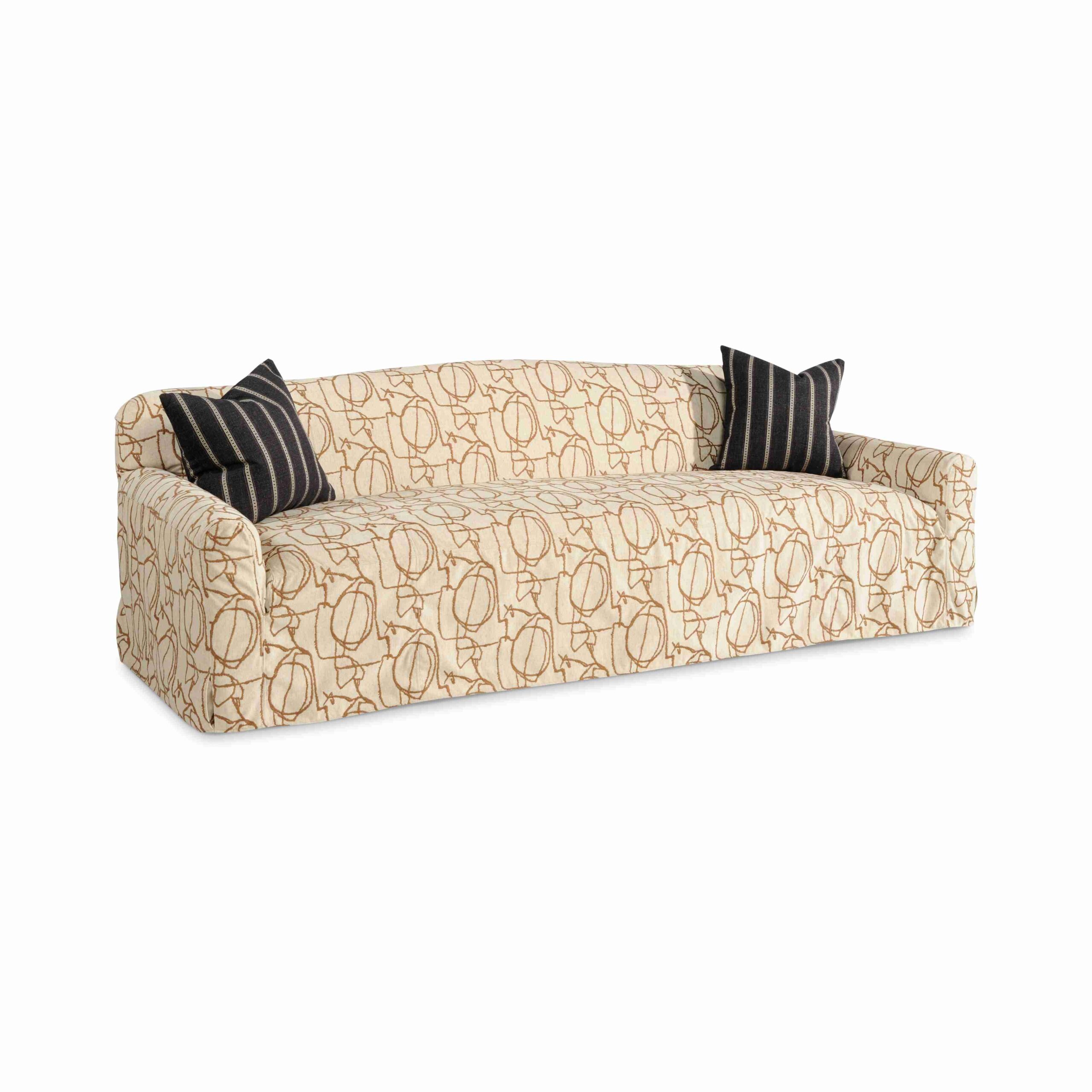 modern camelback slipcovered sofa modern camelback slipcovered sofa