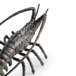antique dark bronze langoustine