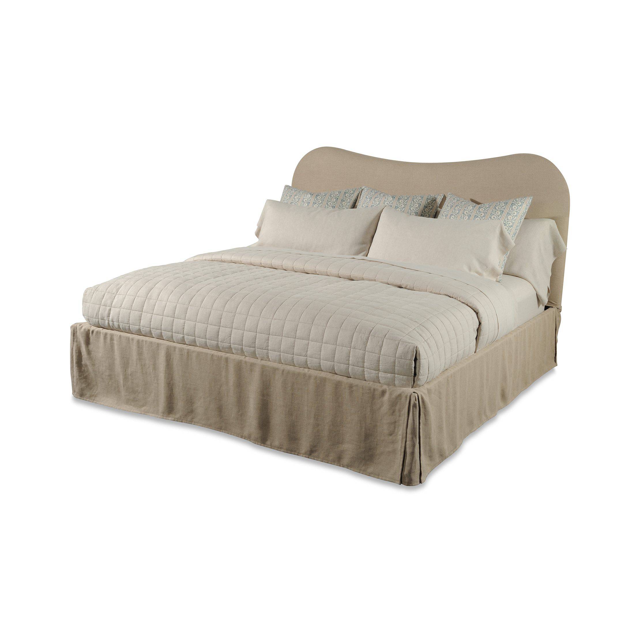 silphium slipcovered king bed silphium slipcovered king bed