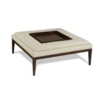 soto leather ottoman