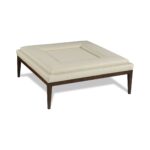 soto leather ottoman
