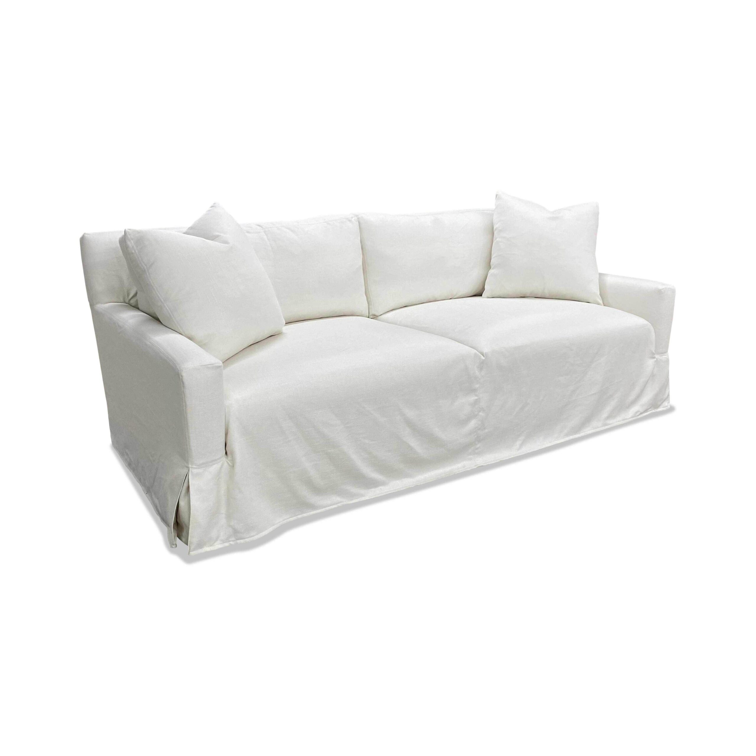 viscount slipcovered mini sofa viscount slipcovered mini sofa