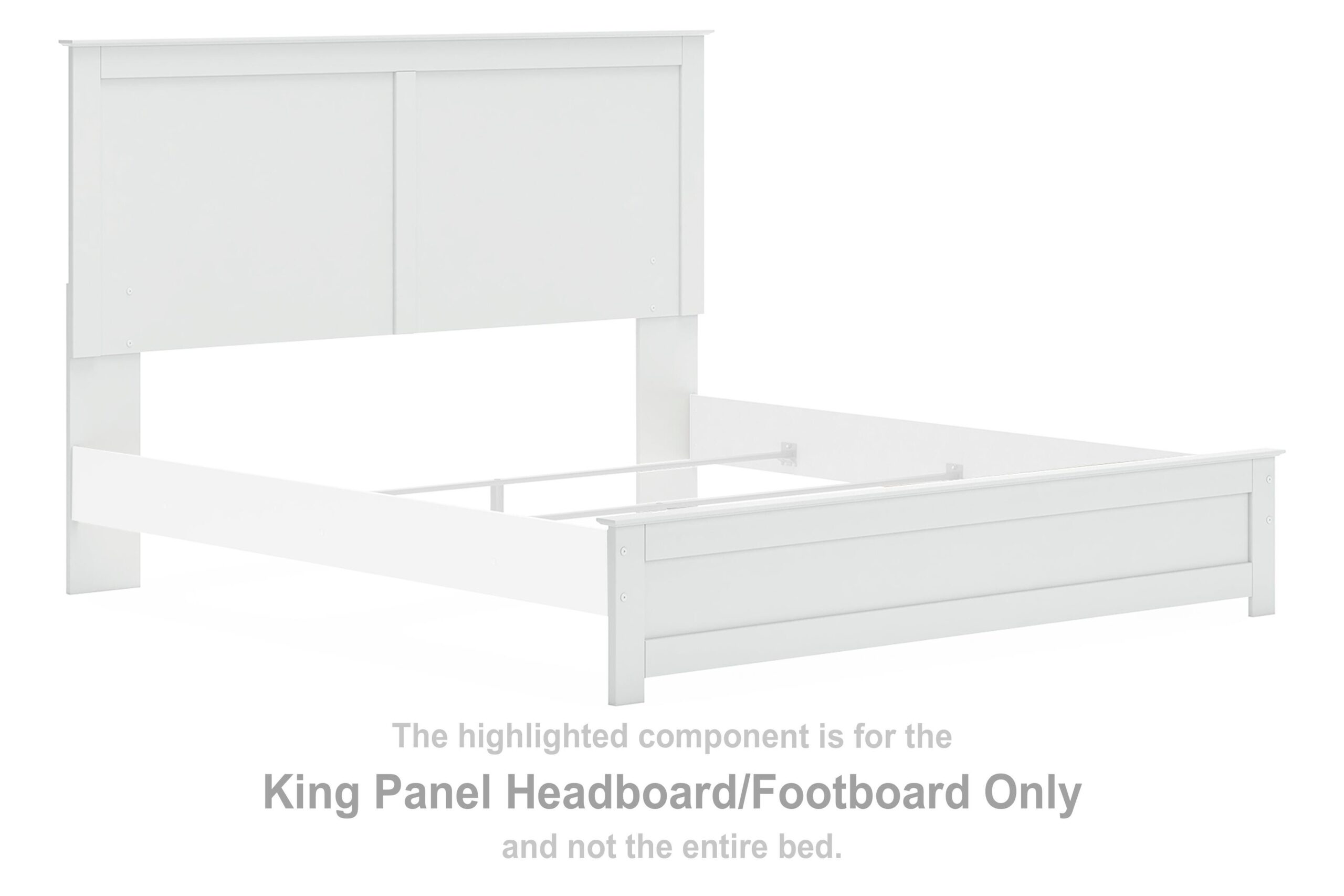 06af403f0fa54d6cfa8b4766650583d2 Bostwick Shoals King Panel Headboard/Footboard - Image 1