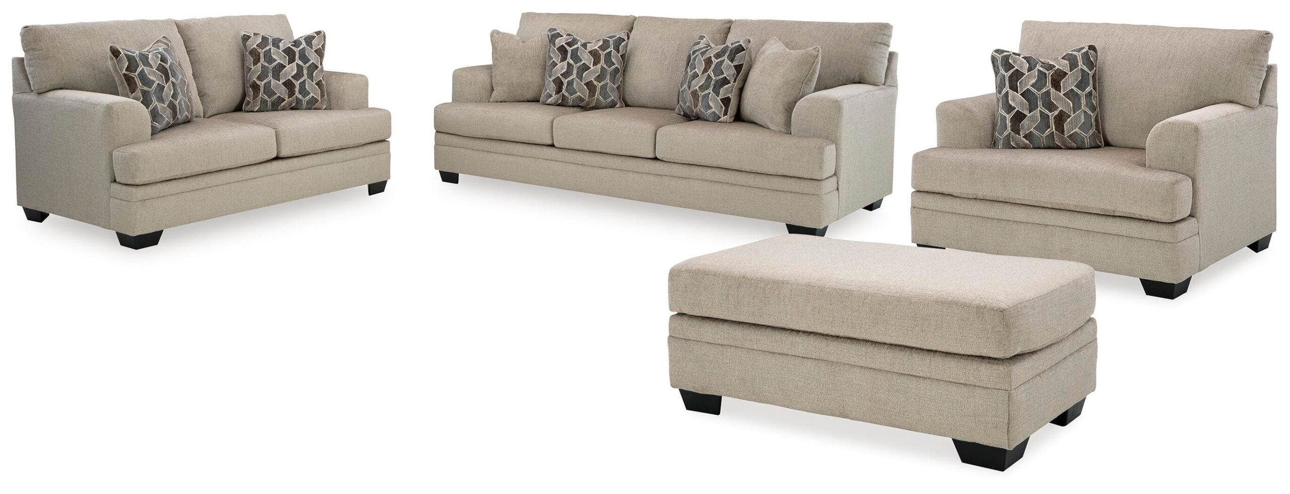 146ac0f9c7c61a2fe8afc4246f7f9e83 Stonemeade Sofa, Loveseat, Oversized Chair and Ottoman - Image 1