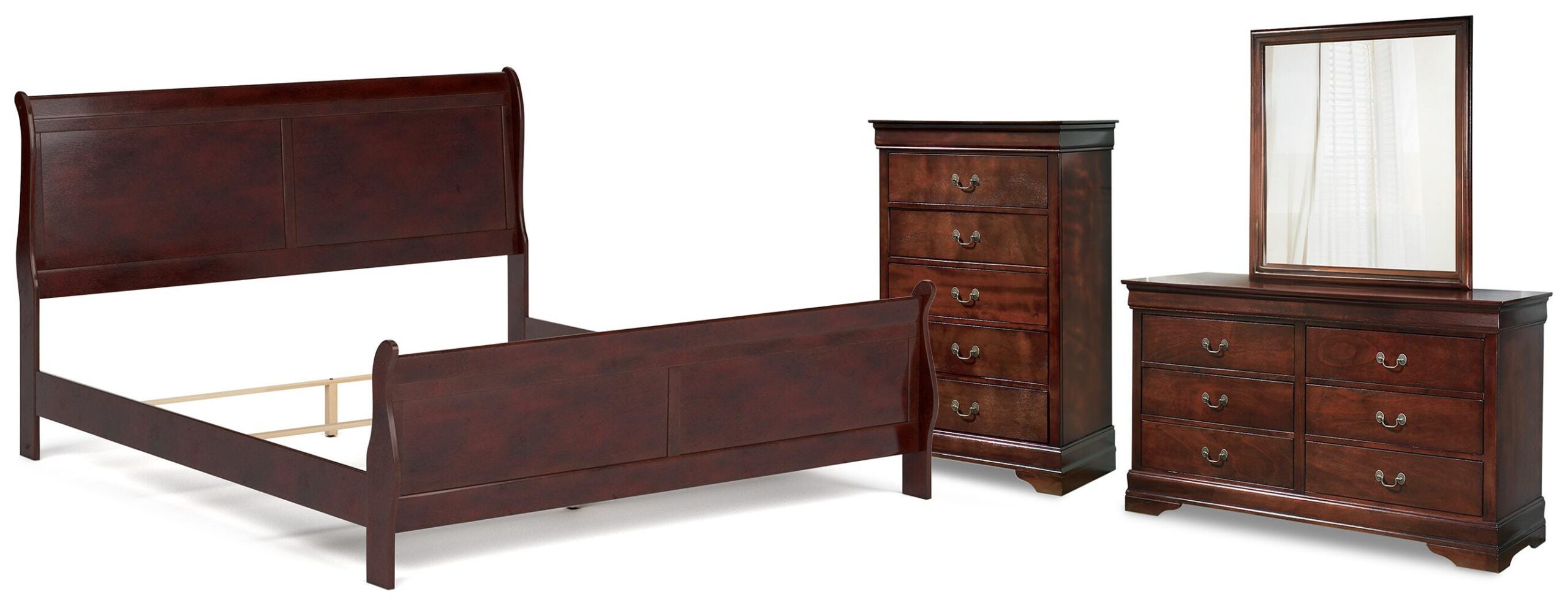 16cf9ce3178dd600e854f6ec22b7552c Alisdair King Sleigh Bed, Dresser, Mirror and Chest - Image 1