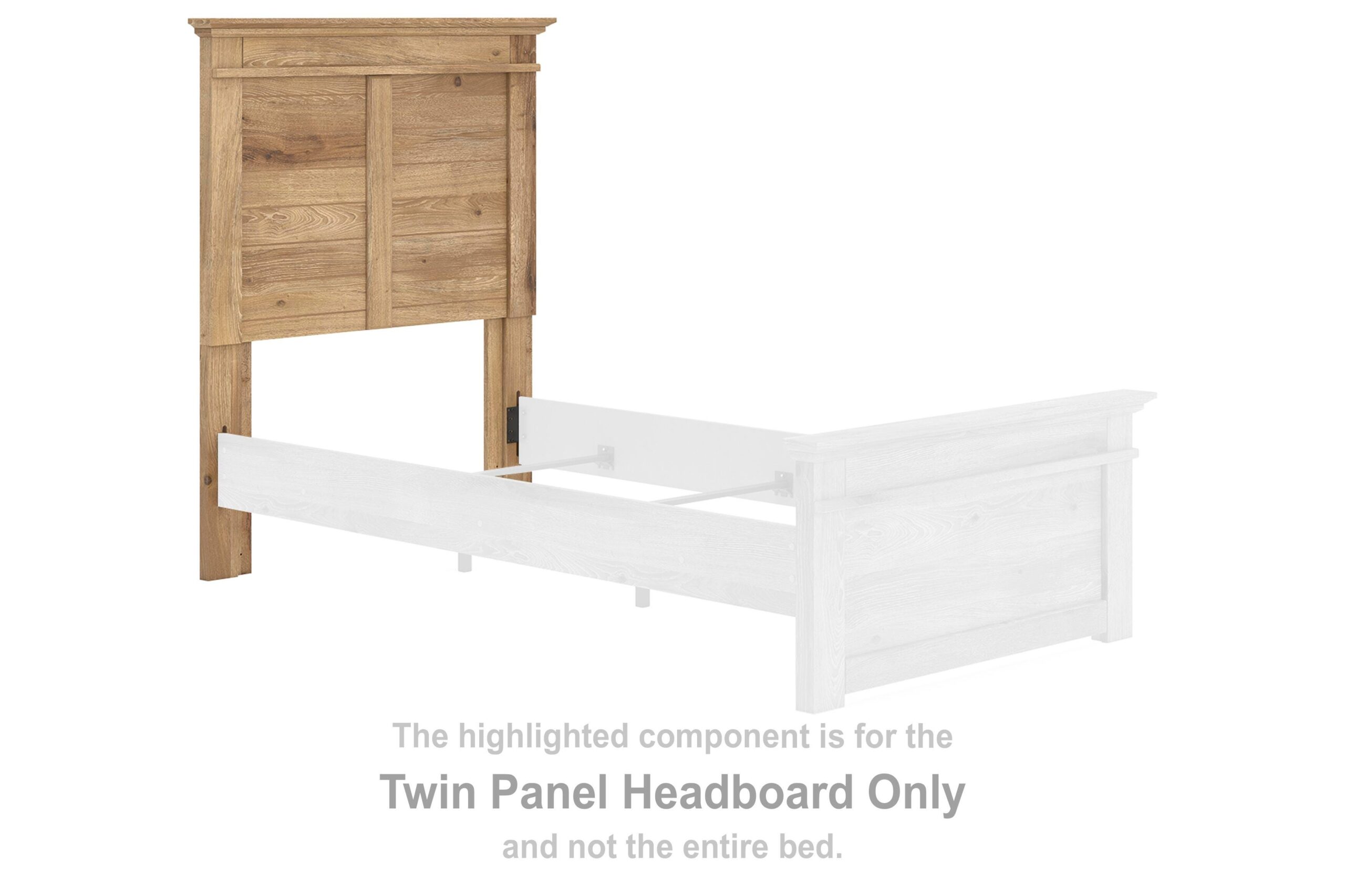 17f1235641c4504c71f4fbb6e60e4a2b Makidern Twin Panel Headboard - Image 1