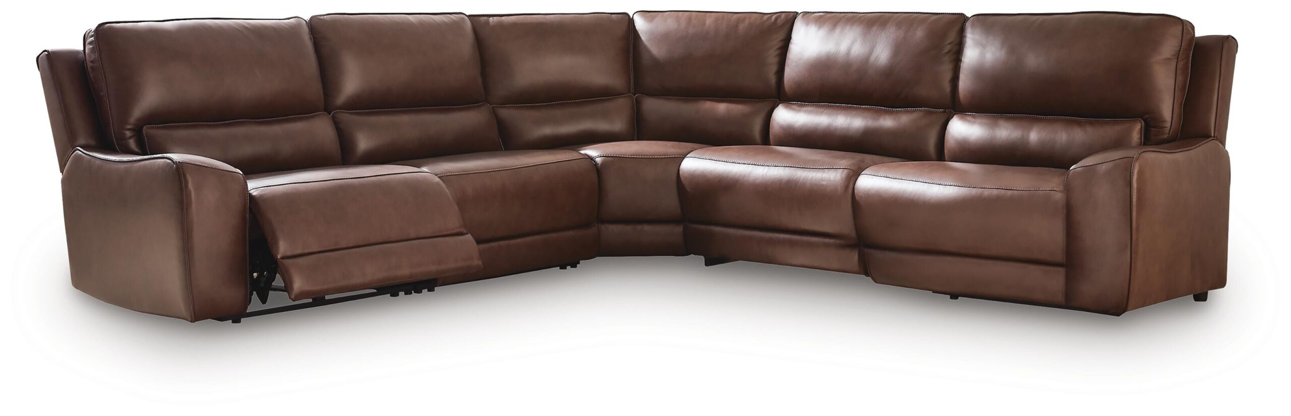 18d9b21b2f37ab3ff3d40f772f3d7c63 DeepWakes 5-Piece Power Reclining Sectional - Image 1