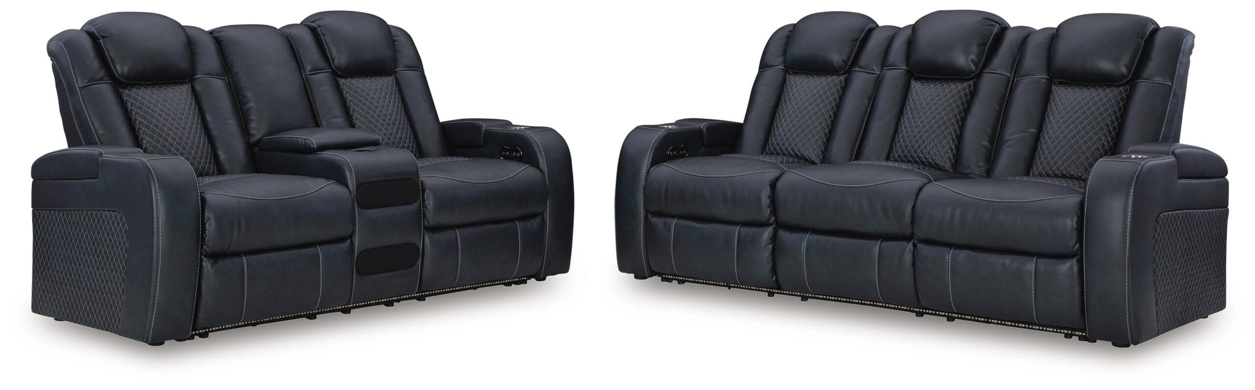 2b2c826e2a9cacf266c3ac9331d2379b Fyne-Dyme Power Reclining Sofa and Loveseat - Image 1