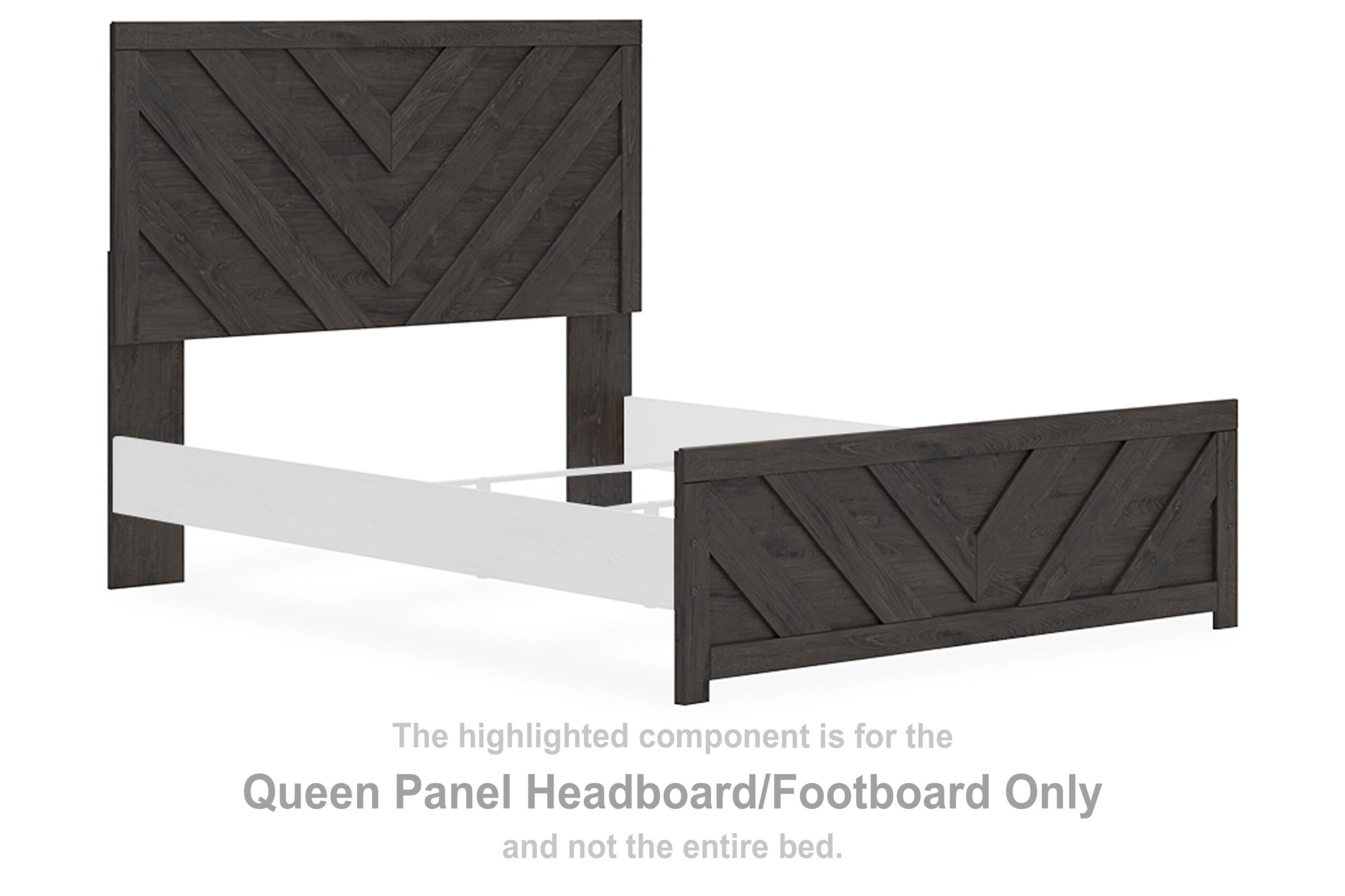 2cbc42eac4a7723aee1b955a3bb8d6a6 Prendonea Queen Panel Headboard/Footboard - Image 1