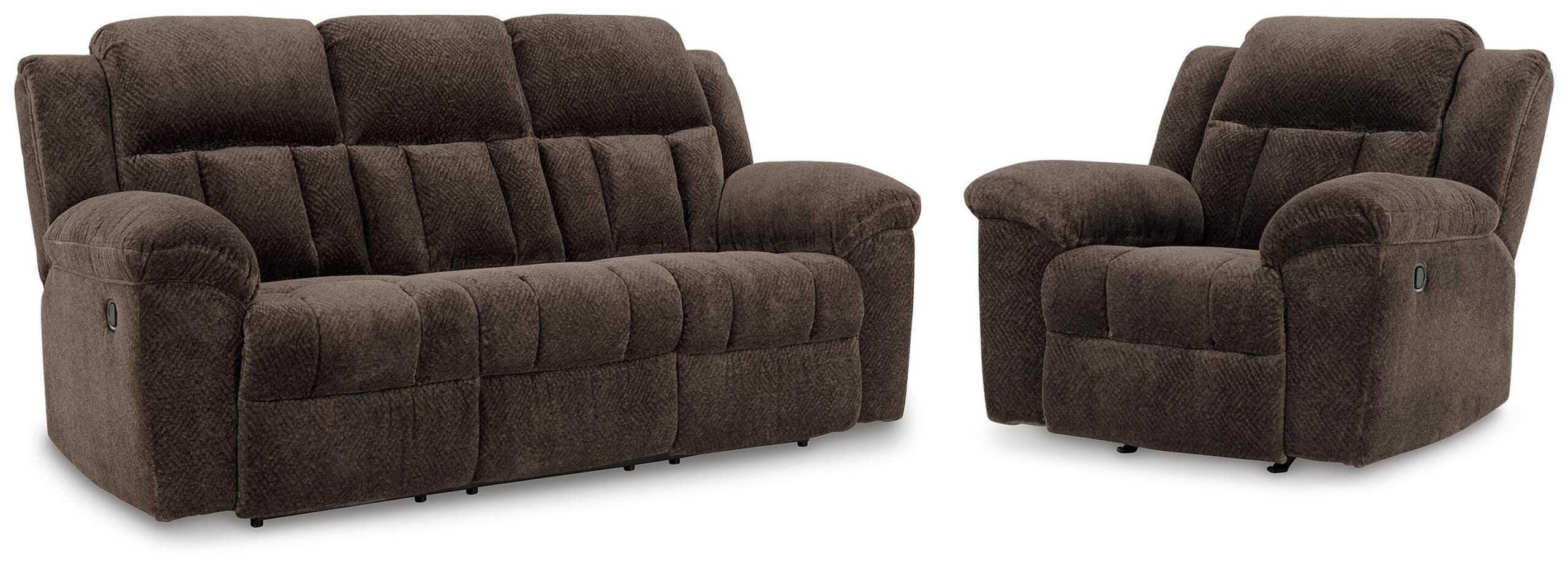 40e9e6ce332c229658e0ae346a298f3d Frohn Reclining Sofa and Recliner - Image 1