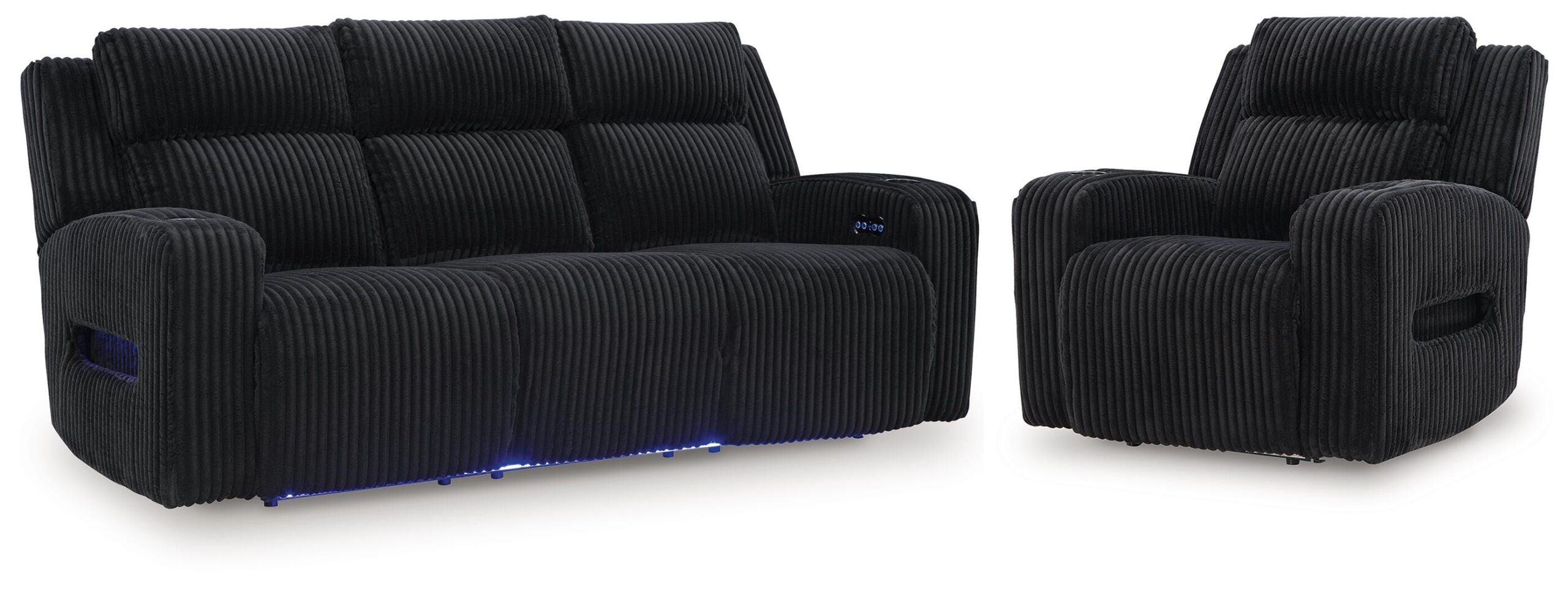 432c5b55fb8bc4e3ea0354756dd8e150 Belvarrow Power Reclining Sofa and Power Recliner - Image 1