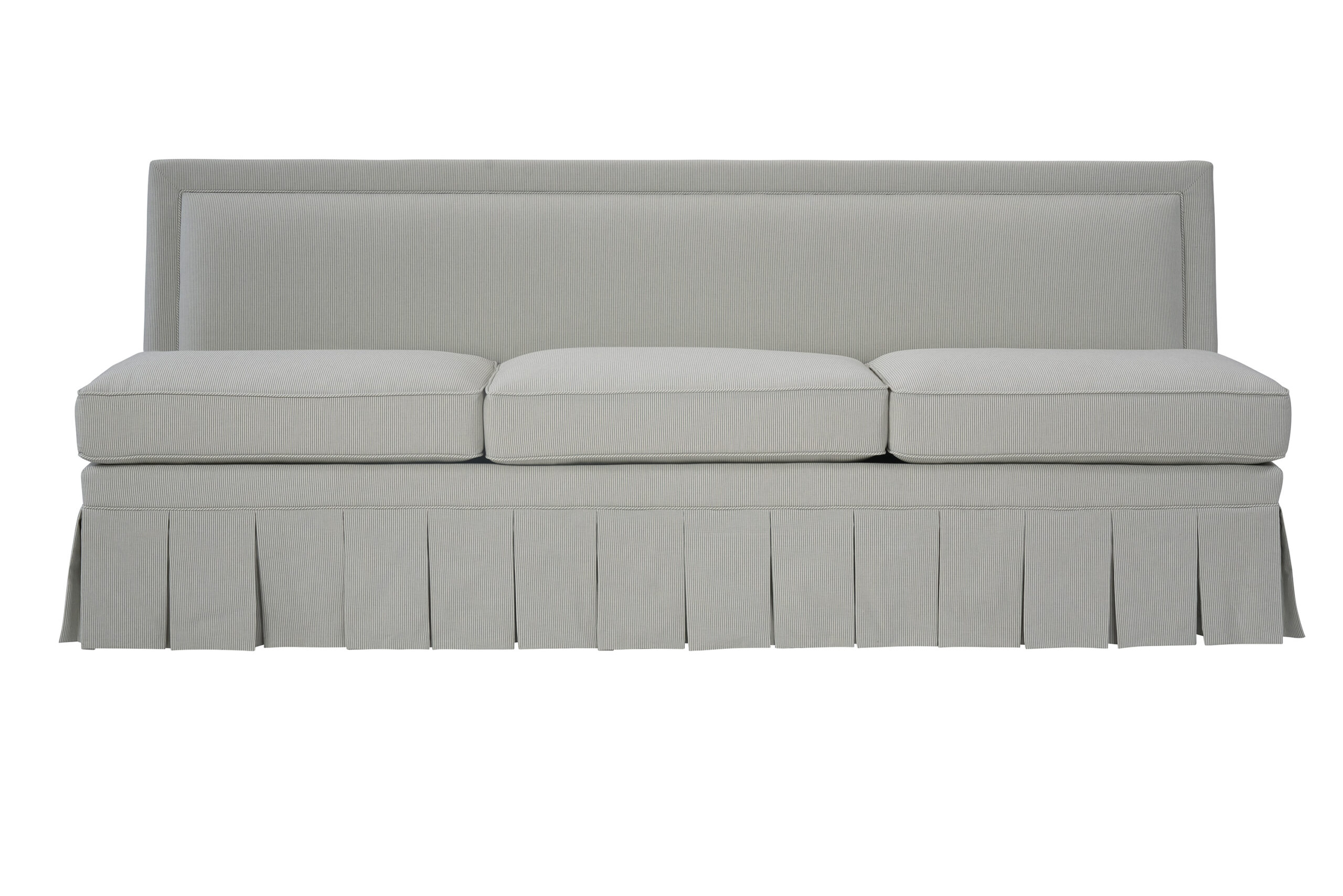 56c7fc3b2258c123a6fab50854d12ad1 Emmeline Armless Sofa - Kickpleat Skirt Standard - Image 1