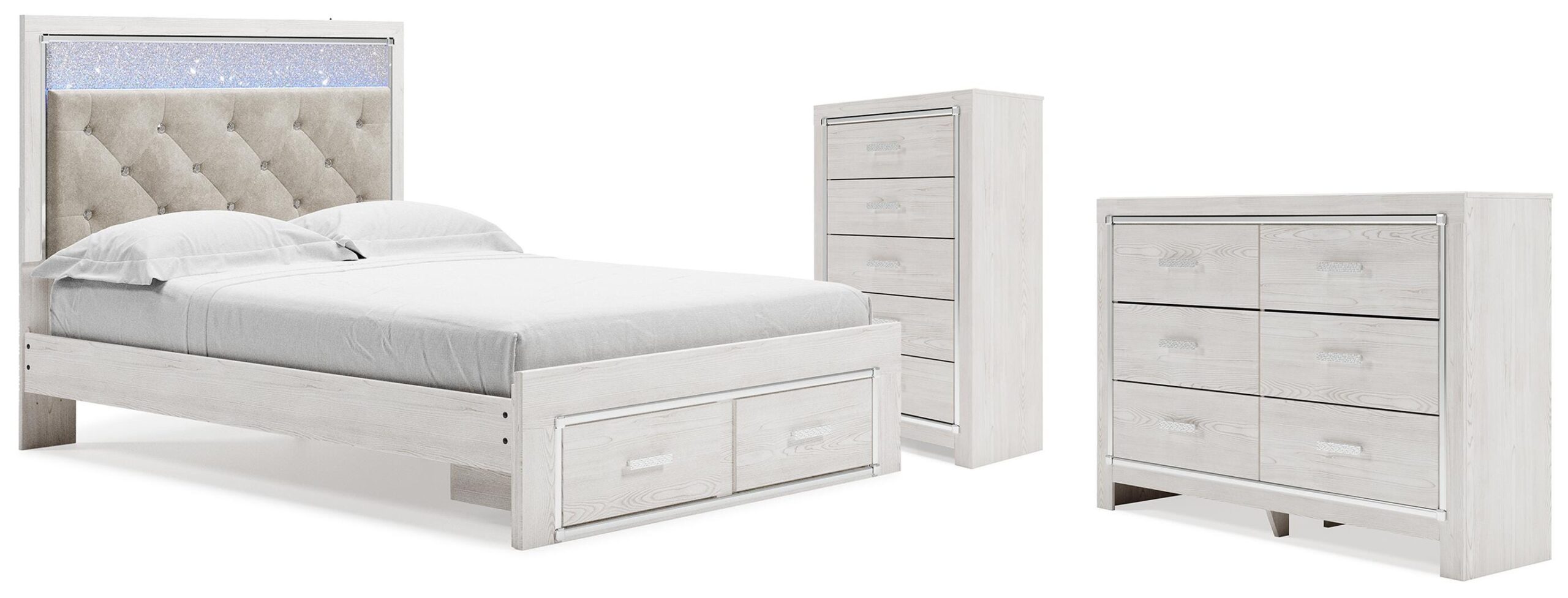 58d331c15df8af5b232a2c83d3d3ddc9 Altyra Queen Storage Bed, Dresser and Chest - Image 1